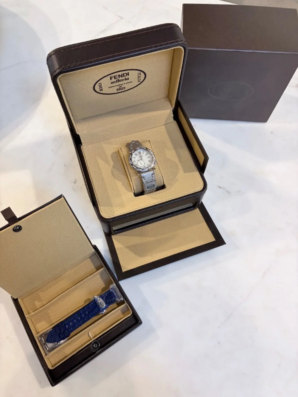 Fendi Selleria Diamond Watch 36mm